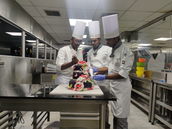 Indian Institute of Hotel Management and Culinary Arts Hyderabad Practicals photo 10